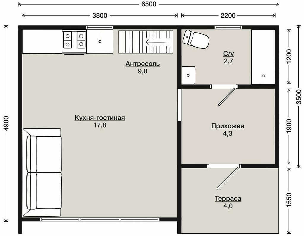 Планировки модульных домов